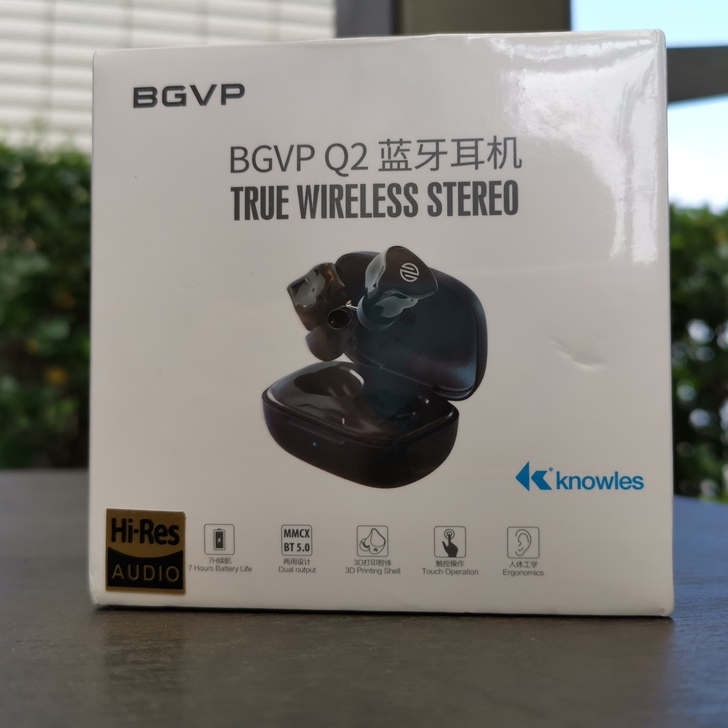 BGVP Q2：TWS真無線／MMCX可換線knowles雙動鐵藍牙耳機